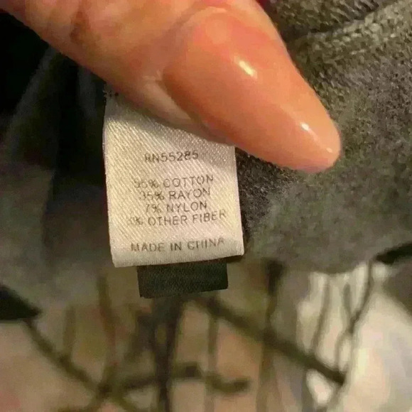 Express Black and Gray Striped Sweater Dress - Picture 4 of 4